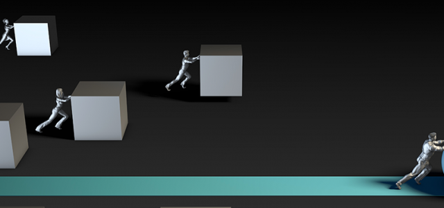 Image indicating perfection requires getting out in front